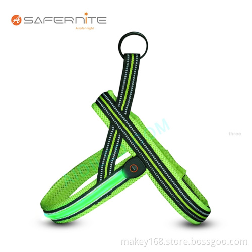 Led Glow Dog Harness Jacket Vest